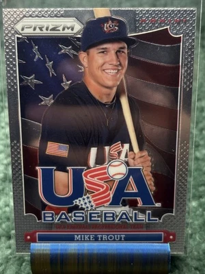 Panini Prizm 2013 - Mike Trout #USA10 EE. UU. Béisbol Foto 1 de 4