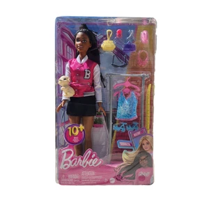 Barbie On-Set Stylist Brooklyn Doll Puppy Garment Rack Fashion Accessories NIB - Picture 1 of 7