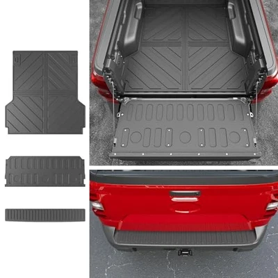 Truck Bed Mat for Nissan Frontier & Suzuki Equator 2005-2021 6 Ft All Weather Foto 1 de 4