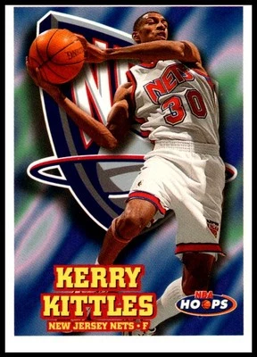 1997 Kerry Kittles Skybox NBA Hoops Basketball #99 New Jersey Nets - Image 1 of 2