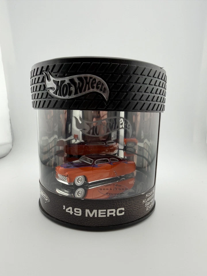 Lata de aceite Hot Wheels 1949 Merc Kool and Kustom Series. Edición limitada. ¡¡Bajo #64!!! Foto 1 de 1