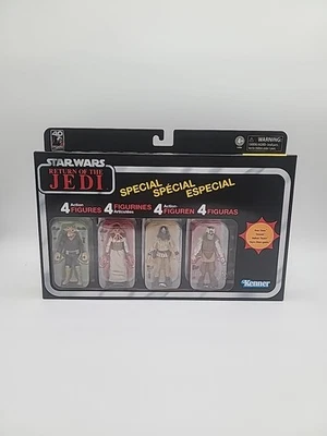 Star Wars Colección Vintage El Retorno del Jedi Paquete de 4 Jabbas Court Denizens Foto 1 de 4