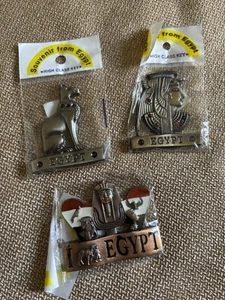 Nofretete Nefertari Altes Ägypten Metall Kühlschrankmagnet Souvenir, aus Ägypten - Bild 1 von 6