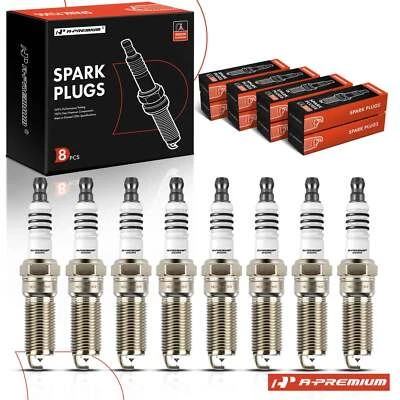 8Pcs Iridium & Platinum Spark Plugs for Ford F-150 10-17 F-250 E-350 Super Duty - Imagem 1 de 4