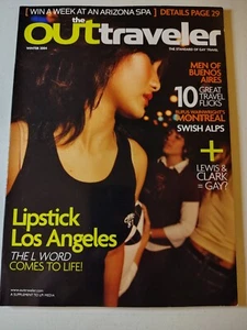 OUT TRAVELER Gay Magazine Winter 2004 Lipstick Los Angeles Lesbian The L Word - Bild 1 von 2