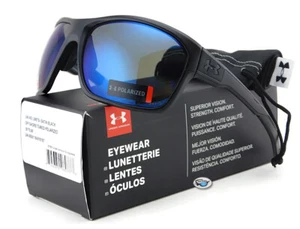 Gafas de sol Under Armour NO LIMITS POLARIZADAS | Negro satinado / Lente azul marino - Imagen 1 de 5