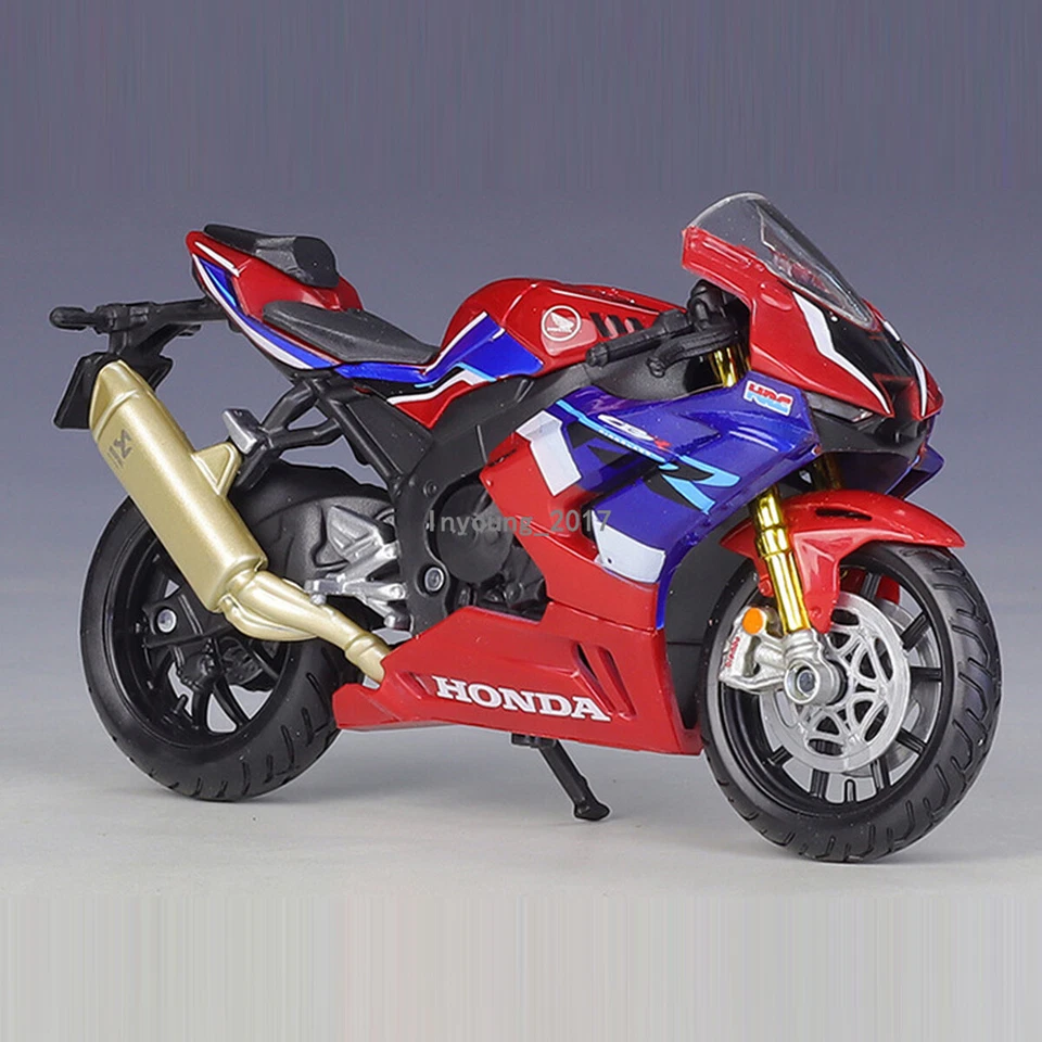 1:18 Honda CBR1000RR-R Fireblade SP Motorrad Modell Druckguss Spielzeug Sammlung - Bild 1 von 4