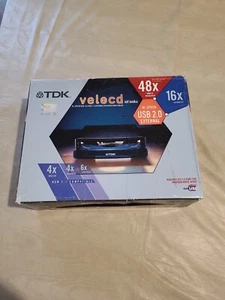 TDK Velocd 48164 UE hi speed. USB 2.0 external cd burner. - Picture 1 of 17