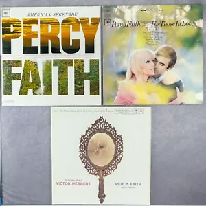 PERCY FAITH AND HIS ORCHESTRA 3-RECORD LOT: American Serenade, +2 - Foto 1 di 9