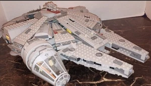 Htf Lego 7965 Star Wars Millennium Falcon 2011 w/Manuals As Is Pictured No Han - Picture 1 of 7