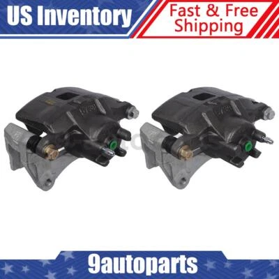 Juego de 2 pinzas de freno delanteras izquierda derecha para Jeep Compass 2007-2017 Foto 1 de 4