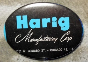 M26 Mirror: Chicago 48 Ill., Harig Manufacturing Corp., 5751 W. Howard St. Cellu - Picture 1 of 2