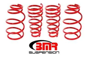 BMR SP052R Lowering Spring Kit Set Of 4 1.2" Drop V6 Red For 10-15 Chevy Camaro - Picture 1 of 1