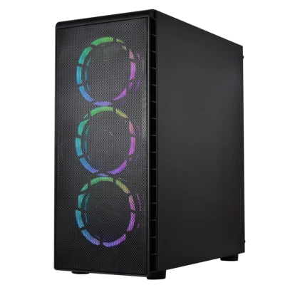 FCS Gaming PC Core i5, 16GB RAM, 256GB SSD/1TB HDD, GT 1030, Wi-Fi, Windows 11 - Image 1 of 4