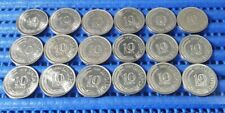 1967-1985 Singapore 10 Cents Sea Horse Coin (Lot of 19 pieces)