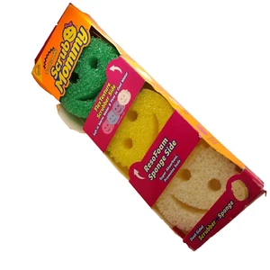 Scrub Daddy Scrub Mommy Sponges - Dish Scrubber + Non-Scratch Cleaning Sponges K - Picture 1 of 14