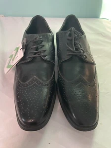 Mio Marino Herren Standardkappe elegante Schuhe schwarz 14. S-195 - Bild 1 von 6