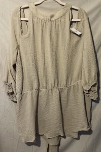 Ladies Cato Plus Size Top Size 26/28 Off Shoulder Sleeves - Picture 1 of 3