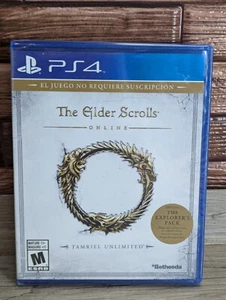 The Elder Scrolls Online Tamriel Unlimited PS4 Español Bethesda 2015 Nuevo/Sellado - Imagen 1 de 9