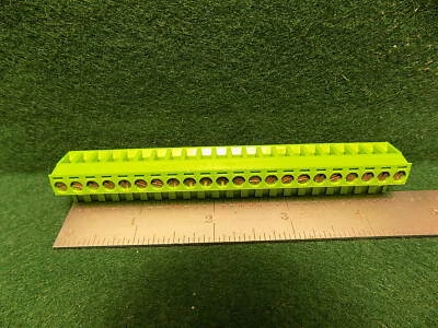 (1) Phoenix Contact MSTB 2.5/22-ST-5.08 Connector Terminal Block 22 Pole NOS - Image 1 of 4