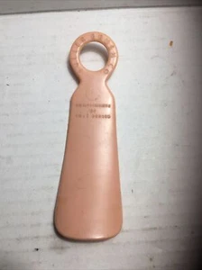1940s - 50’s Fuller Brush Promo Shoe Horn Salesman Sample, Pink - Picture 1 of 4
