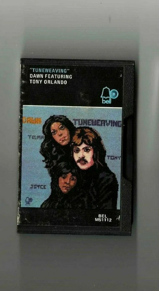 1973 TUNEWEAVING / DAWN FEATURING TONY ORLANDO CASSETTE TAPE - Image 1 of 1