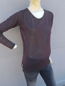 Maison Scotch Basic Langarm SPEZIALQUALITÄT Damen T-Shirt  XS - Bild 1 von 4