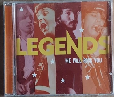 TIME LIFE MUSIC - LEGENDS--WE WILL ROCK YOU CD (1997)  ..VARIOUS ARTISTS  Foto 1 de 3