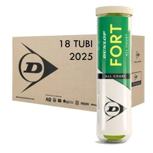 CARTONE PALLINE TENNIS DUNLOP FORT ALL COURT - Foto 1 di 1