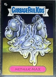2022 Garbage Pail Kids Chrome Series 5 Metallic Max 215b - Picture 1 of 4