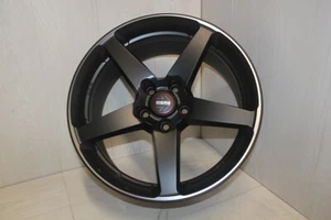 Cerchi in lega Momo FIVE Nero Opaco Diamantato 8X18 5X112 ET42 - Foto 1 di 1