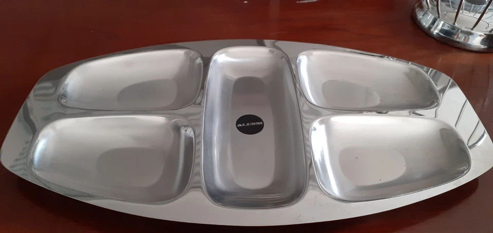 Alessi Antipastiera  in acciaio. Nuovo. Mai usato - Immagine 1 di 1