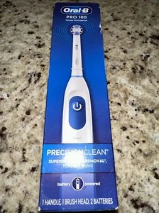 Cepillo de dientes Oral-B PRO 100 Precision Clean batería - ¡Nuevo! - Imagen 1 de 4