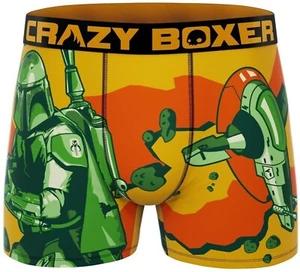 Crazy Boxer Mens Large 36-38 Briefs Star Wars The Mandalorian Underwear Gift - Picture 1 of 5