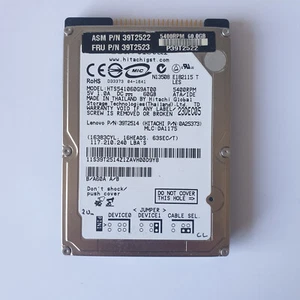 IBM Thinkpad 39T2522 39T2523 39T2514 IDE 60GB laptop Hard Drive HDD - Picture 1 of 1