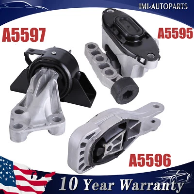 Kit de montagem de motor para 2013 2014 2015 2016 Chevrolet Sonic A5595 A5596 A5597 - Imagem 1 de 4