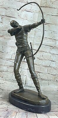 Modern Art Indian Bronze Statue Abstract Archer Hot Cast Warrior  Sculpture • 510.64$