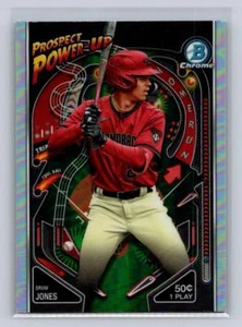 Bowman #PP-4 2024 Druw Jones - Prospect Power Up - Arizona Diamondbacks - Imagen 1 de 2