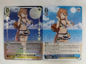 HOL/WE44-47HLPHLP Ayunda Risu weiss schwarz hololiv Premium Boosterkarte - Bild 1 von 2