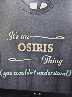 It's an OSIRIS Thing You Wouldn't Understand Black  Mens Sz XL  Limited Edition - Image 1 of 4