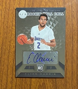 2013-14 Totally Certified #40 Elias Harris Rookie Roll Call Auto Lakers RC - Picture 1 of 2