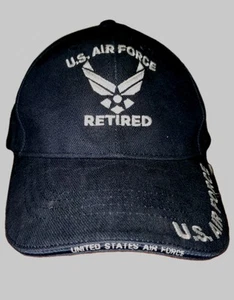 US Air Force Mütze USAF Insignia Baseball gewaschen blau Kappe patriotisch verstellbar - Bild 1 von 10