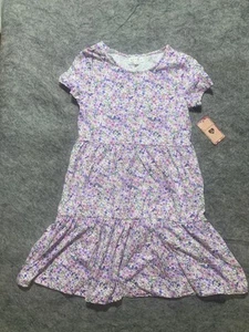 Btween Girls Size 14/16 Summer Dress Short Sleeve Floral Casual NWT 0688 - Picture 1 of 10