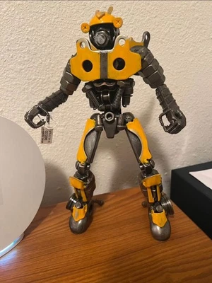 Kalifano BumbleBee 11” Inspired Recycled Metal Sculpture - Image 1 of 3