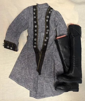 LOTE Hombre Bjd 1/3 Muñeca Pirata Chaqueta Y Botas Foto 1 de 4