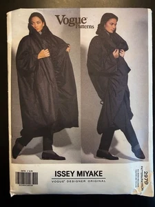 New Vintage Vogue Designer 2979 Sewing Pattern by Issey Miyake Coat All Sizes - Picture 1 of 4