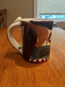 George Handy Pottery Mug Asheville Signed - Picture 1 of 9