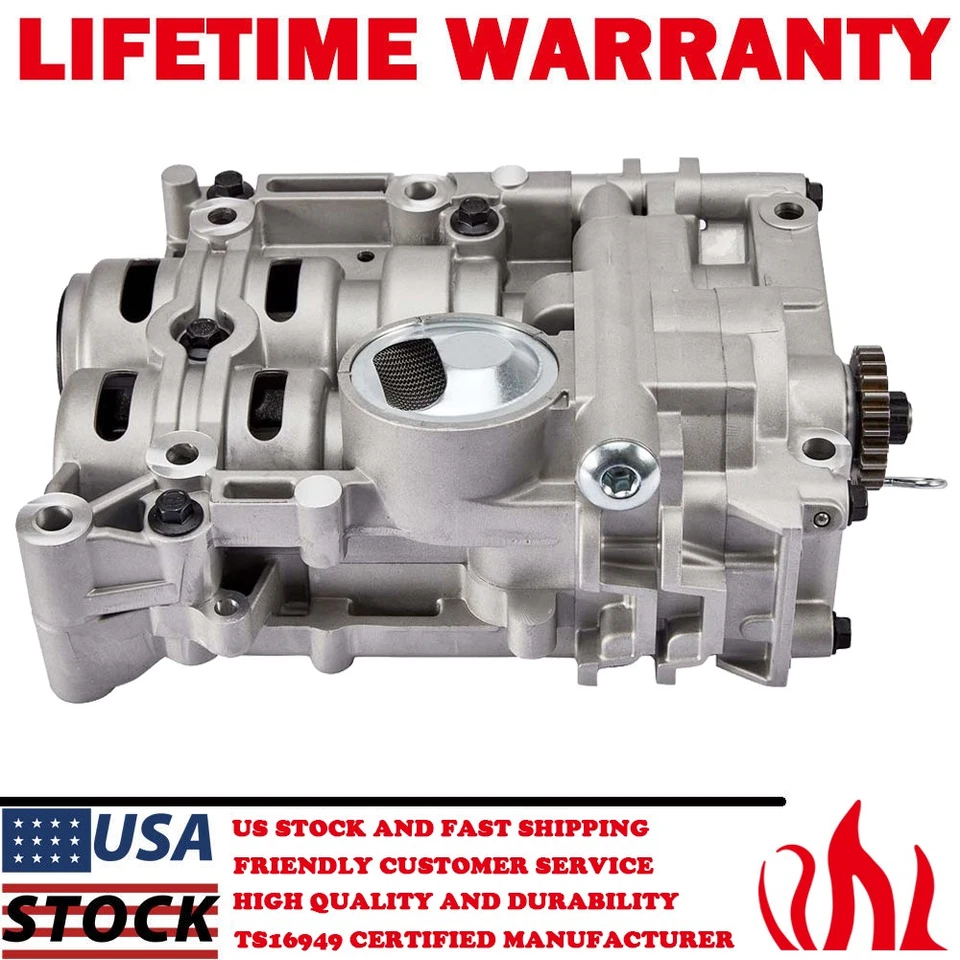 Conjunto de eixo de equilíbrio da bomba de óleo para Kia Sorento Hyundai Sonata Azera 2.0L 2.4L - Imagem 1 de 4
