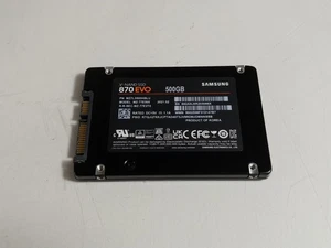 Samsung 870 EVO MZ-77E500 500 Go SATA III 2,5 pouces disque SSD - Photo 1/3
