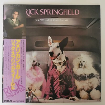 Rick Springfield Success Hasn't Spoiled Me Yet LP vinyl Japan Rca 1982  - Image 1 of 4